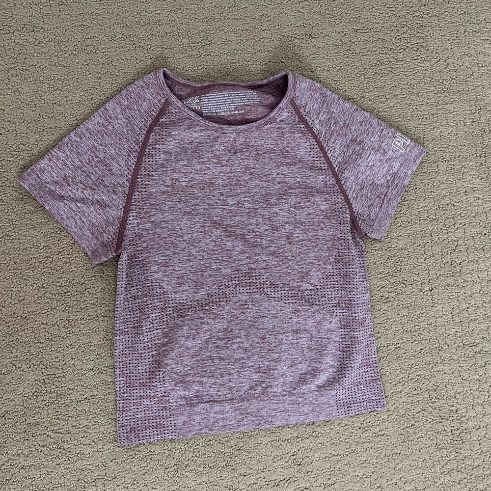PINK brand athletic short sleeve top